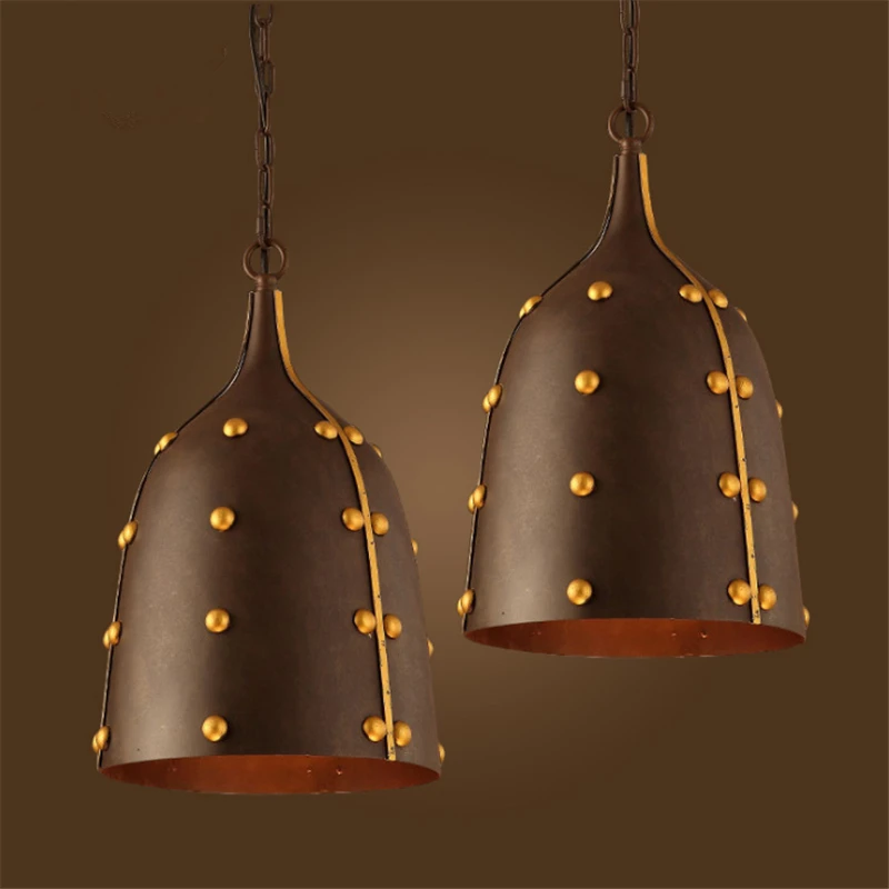 

American Loft Retro Creative Personality Dining Room Pendant Light Art Design Creative Cafe Bar Lights Free Shipping