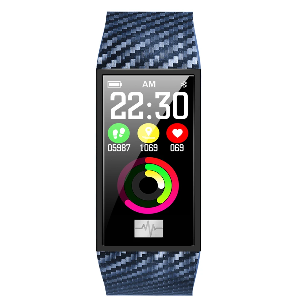 

696 DT58 Smart Band IP68 Waterproof Heart Rate monitor 1.14 Inch IPS Large Screen Smart Watch for Android IOS Smart Bracelet
