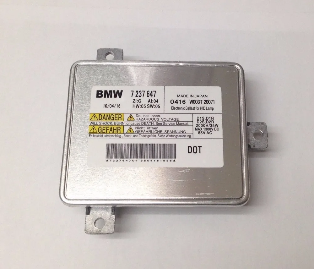 B M W X1 E84 OEM Bi Xenon Headlight Ballast Part number 63117237647