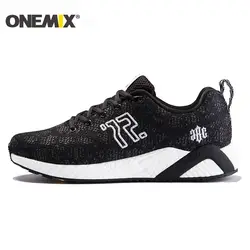 ONEMIX унисекс кроссовки модный дышащий сетчатый мужские кроссовки для бега уличная Ультралегкая обувь для фитнеса Женские спортивные туфли