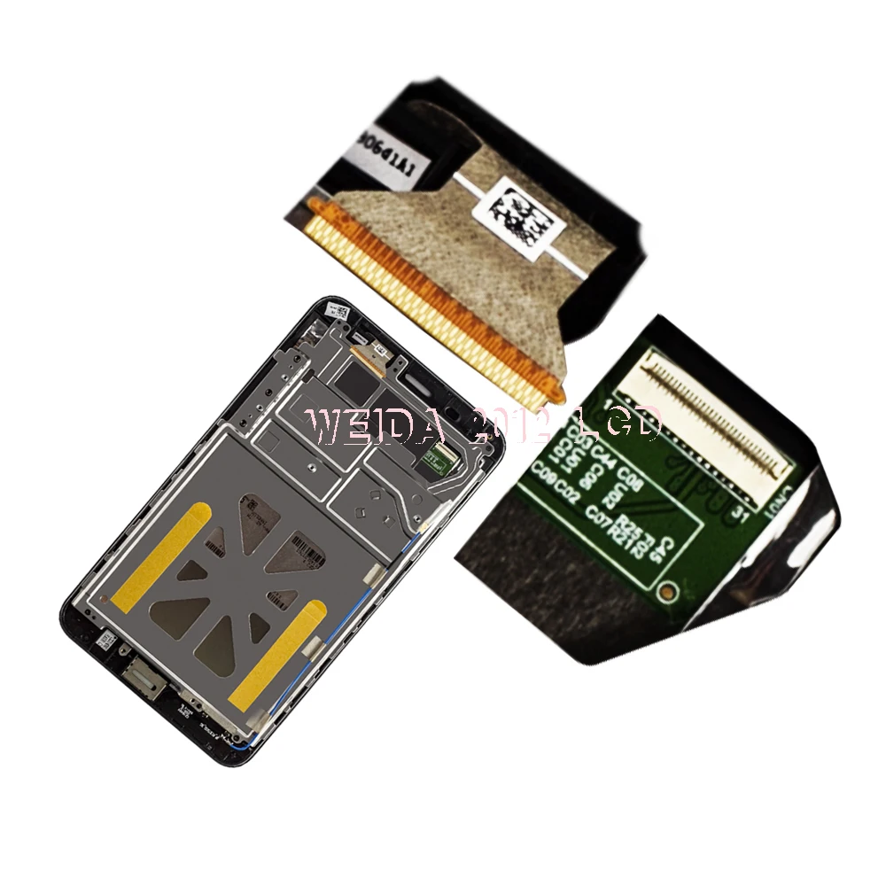 Skup WEIDA 7 dla ASUS Fonepad 7 FE375 FE375CG FE7530CXG ME375 K019 ekran dotykowy LCD Digitizer montaż z ramą z narzędziami