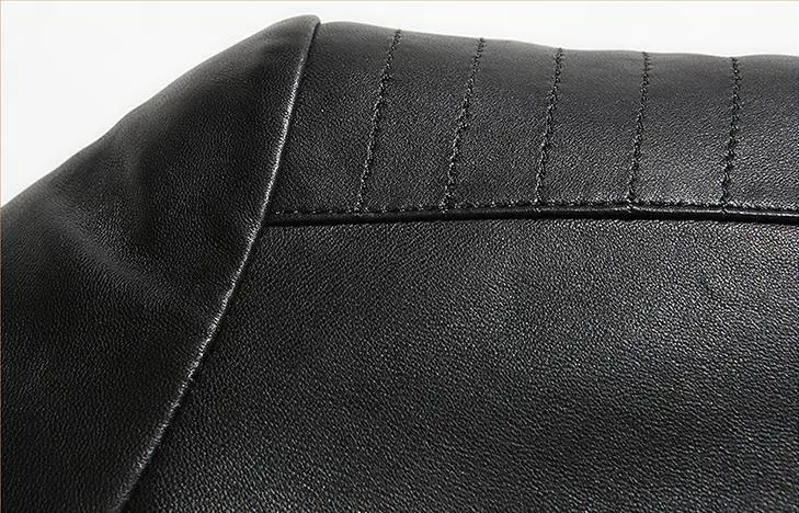 Batmo новое поступление high end овчины натуральная кожа мужские пальто, размер L, XL, XXL, XXXL, 4XL