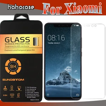 

100pcs 9H Tempered Glass Screen Protector For Xiaomi Mi 9 8 SE 8X Pro 6 Plus 6X Protective Premium Guard Film With Acrylic Box