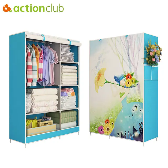 Special Price Actionclub Cloth Wardrobe Thick Reinforcement Pipe Folding Dustproof Wardrobe Multifunction Wardrobe Closet Bedroom Furniture Special Price Actionclub Cloth Wardrobe Thick Reinforcement Pipe Folding Dustproof Wardrobe Multifunction Wardrobe Closet Bedroom Furniture