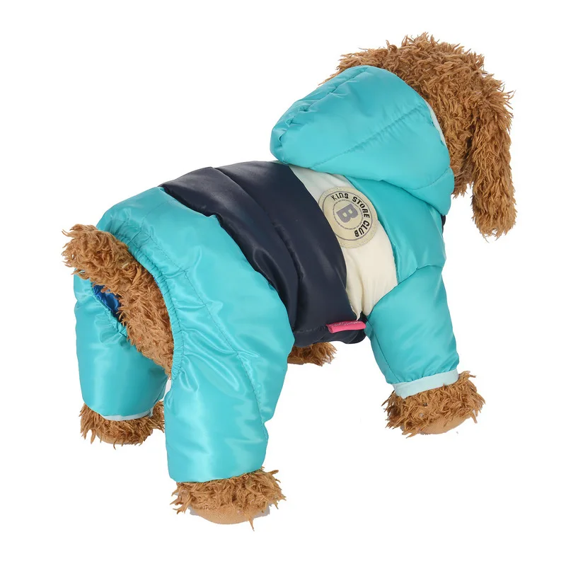Осенне-зимняя одежда для собак, одежда для маленьких собак, плотная теплая для щенков собак, куртка, водонепроницаемая куртка для чихуахуа, йоркширского терьера, комбинезон, одежда