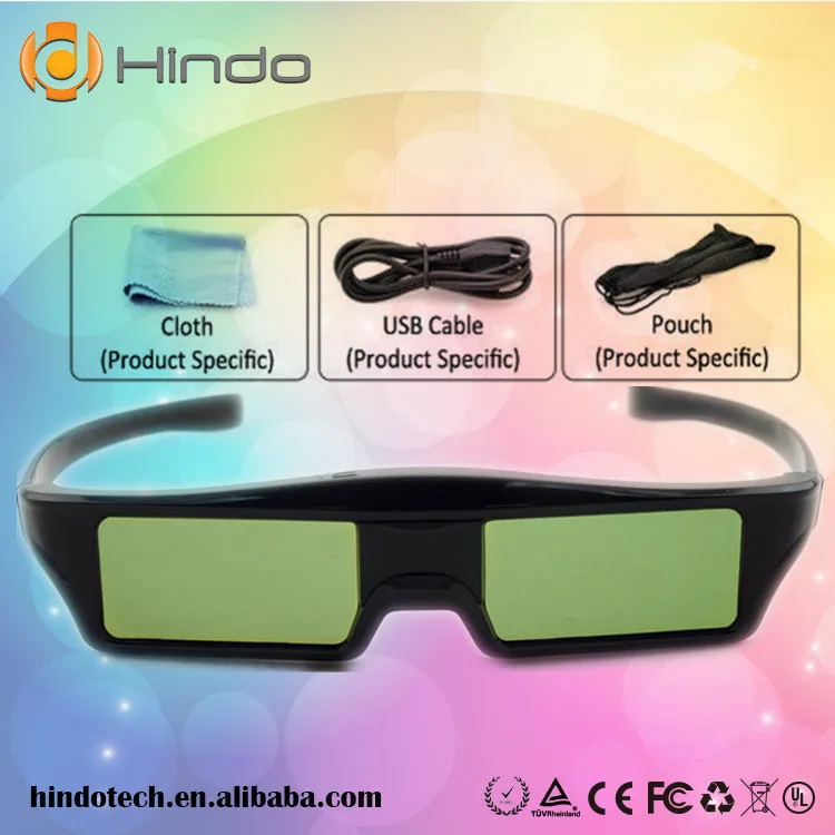 3D RF Bluetooth активные очки для Epson ELPGS03 проектор домашнего кинотеатра Gafas 3D|active glasses|gafas