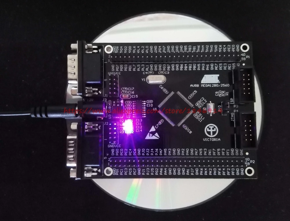 

Free shipping ATmega2560 development board / board / core board AVR development board