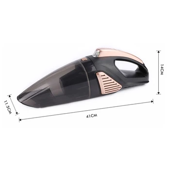 

Car Vacuum Cleaner, High Power Portable Hand Vacuum Cleaner For Car 12V Wet / Dry Strong Suction 5000Pa With Stainless Steel H