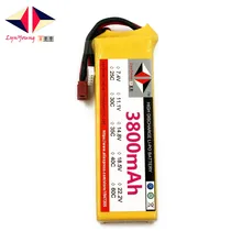 LYNYOUNG rc lipo 3S font b battery b font 11 1V 35C 3800mAh for plane Helicopter