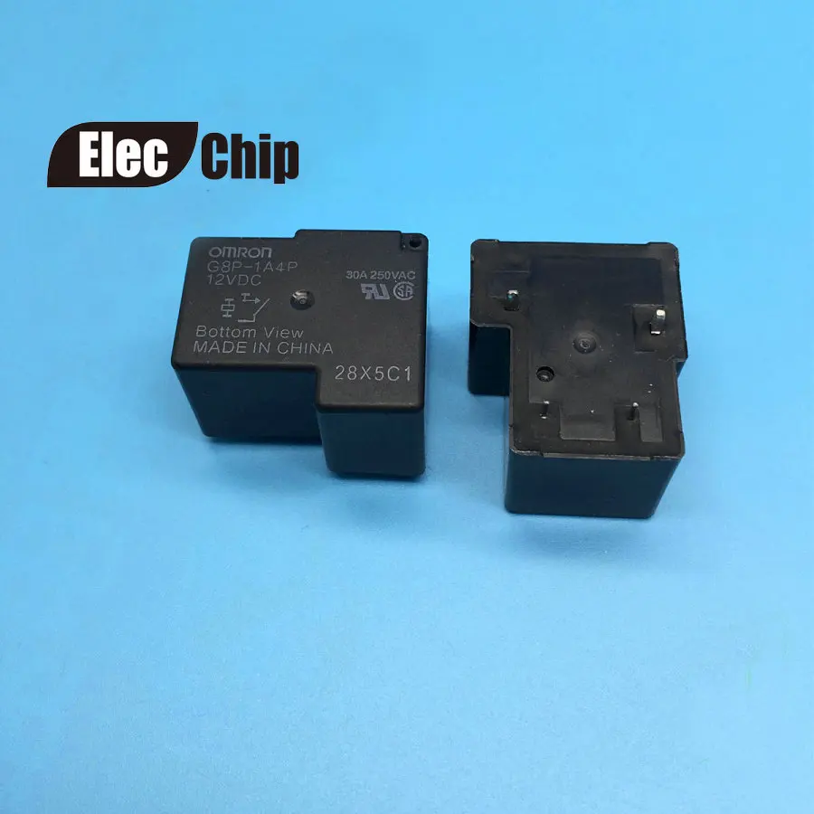 5 шт./лот реле питания G8P 1A4P 12VDC DC12V 24VDC 30A 4PIN группа нормально открытый| |