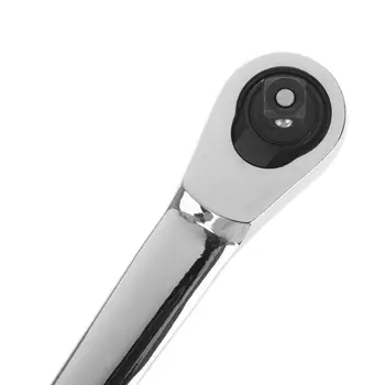 

2 Head Square Ratchet Socket Wrench Hex Bit Driver Screwdriver Tool 72-tooth 72T