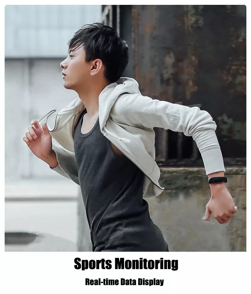 Xiaomi Hey+ Hey Plus 0.95 AMOLED Color Screen NFC 5ATM Waterproof Heart Rate Monitor Monitor Smart Watch English version (8)