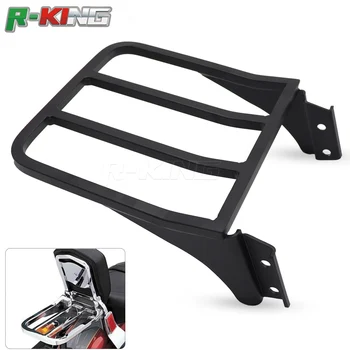 

For Harley Sportster Detachable Rear Sissy Bar Backrest Luggage Rack for HD Touring 883 1200 48 72 Street Bob FXDB Dyna Softail