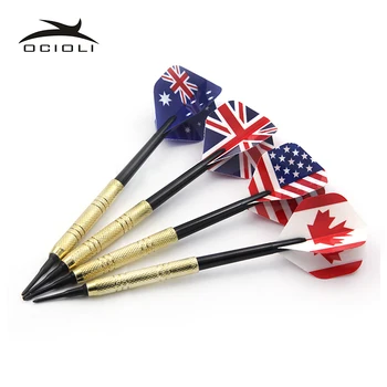 

12Pcs Soft Tip Darts with 36 Extra Tips Four Kind Nice Flights Set Plastic Tips Points Needle Replacement for Electronic Dart