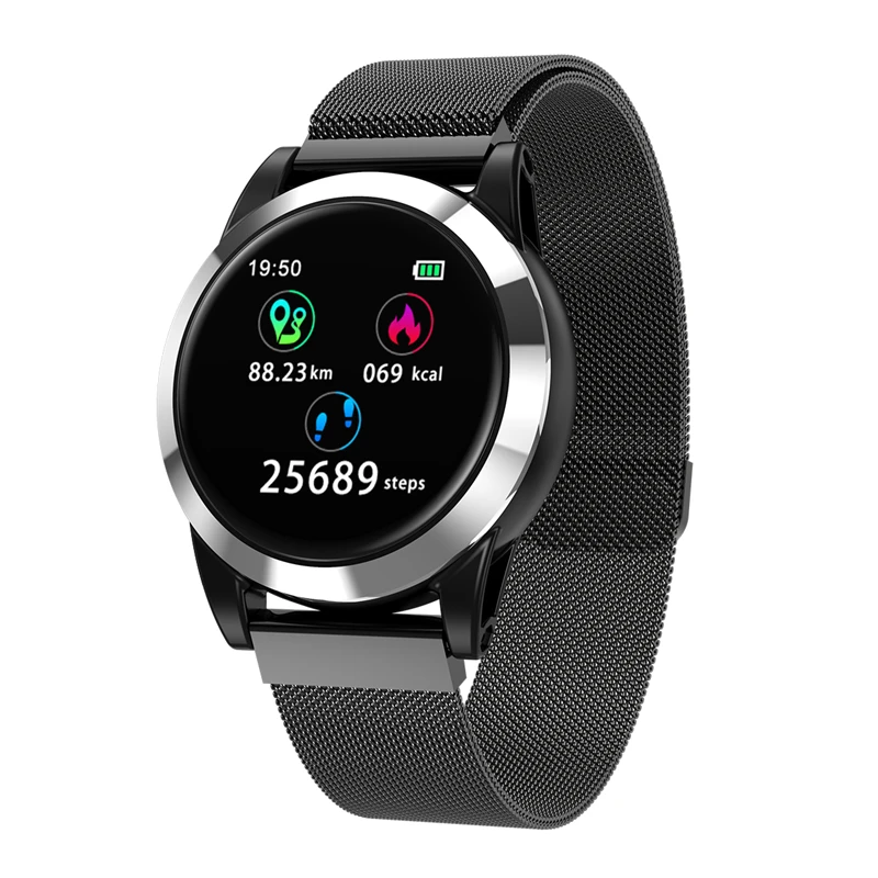 

Smart Bracelet Sport Tracker Watches Heart Rate Sleep Monitor Fitness Tracker Clock Smartwatch For Android Ios pk Q9 Q8 P68 IWO