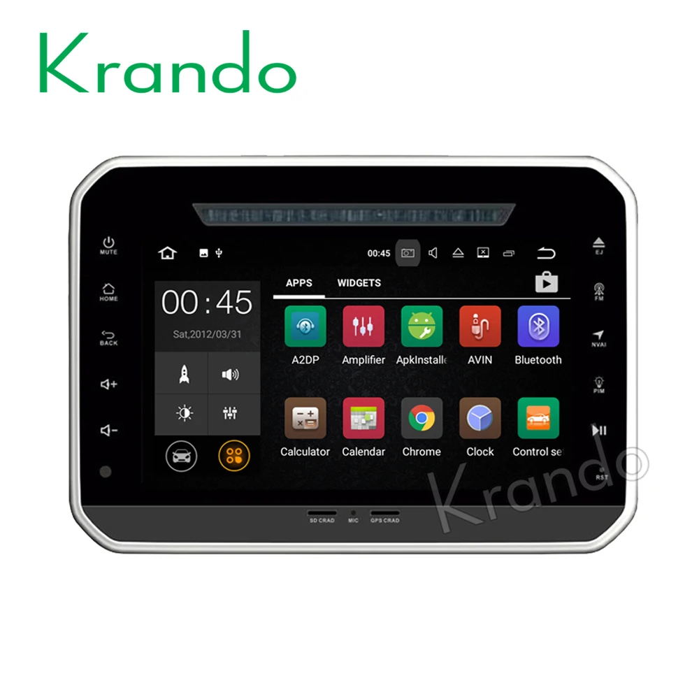 Flash Deal Krando 8" Android 7.1 for Suzuki Ignis 2016+ car navigation multimedia system audio radio gps dvd player WIFI 3G DAB+ 0
