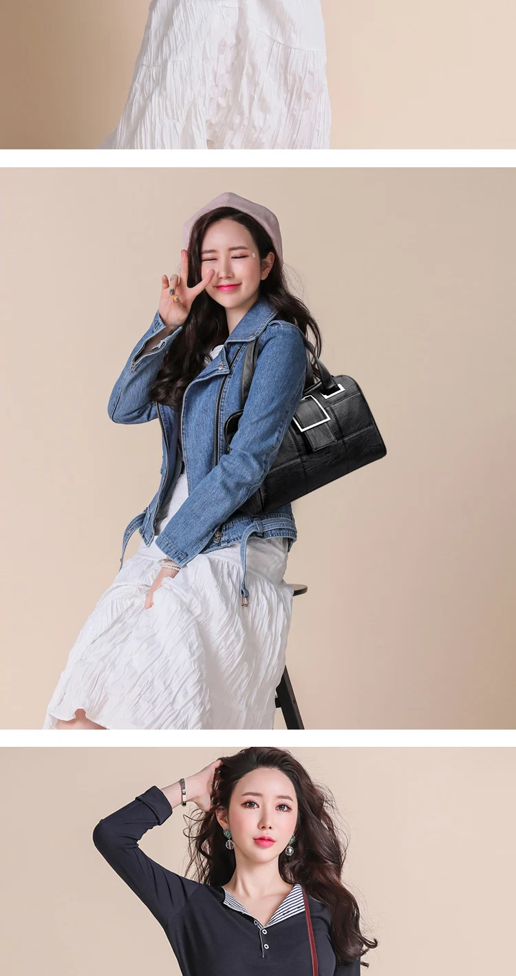 feminino bolsa de ombro de couro macio