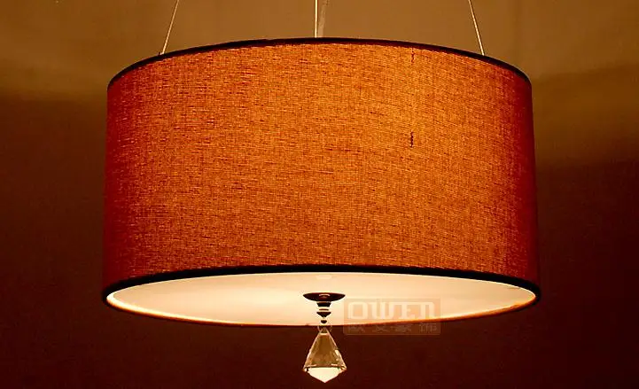 

40cm Modern Casual fabric Suspended Luminaire E27 110-240V Pendant lights for Home Parlor Dining Room