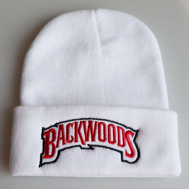 Новинка 2019 вязаная шапка с буквенным принтом Backwoods акриловая Модная зимняя для