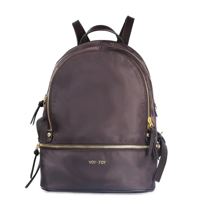 2017 New Casual Backpack Nylon Concise Backpacks Women Bookbags School Bag Preppy Style Double Shoulders Bag