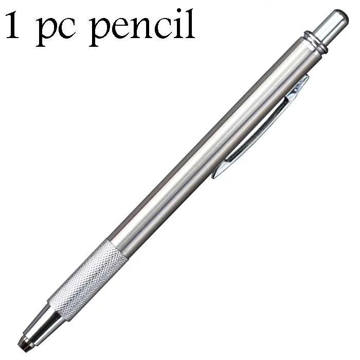 3,0 мм полностью металлические механические карандаши простой держатель свинца сталь не-staedtler офисные школьные принадлежности - Цвет: 30 Pencil Only