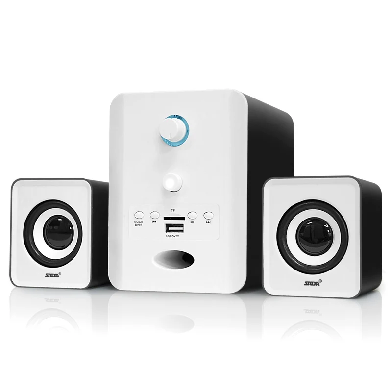 Bluetooth Колонка SADA проводная 2 1 дюйма поддержка TF/FM/U|speaker stereo|speaker pccomputer speakers |