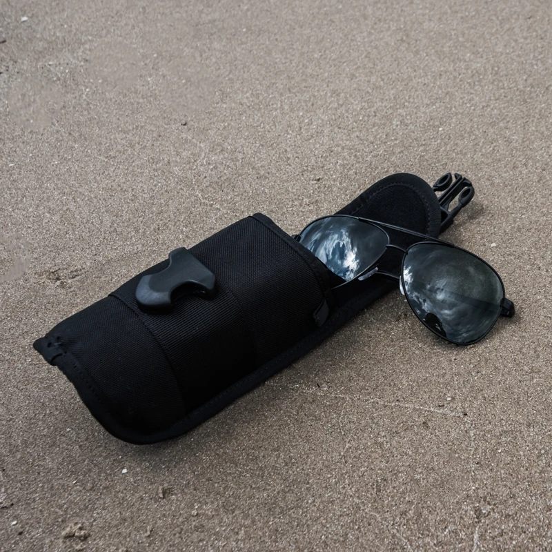 OneTigris тактические очки Molle жесткий чехол с пряжкой солнцезащитные очки коробка Противоударные Защитные очки коробка для хранения