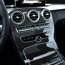 *#Best Price Car Center Console Control Gear Panel Interior Trim Protective Film Sticker for Mercedes Benz W213 W212 C180 C200 C200L GLC260 *#Best Price Car Center Console Control Gear Panel Interior Trim Protective Film Sticker for Mercedes Benz W213 W212 C180 C200 C200L GLC260