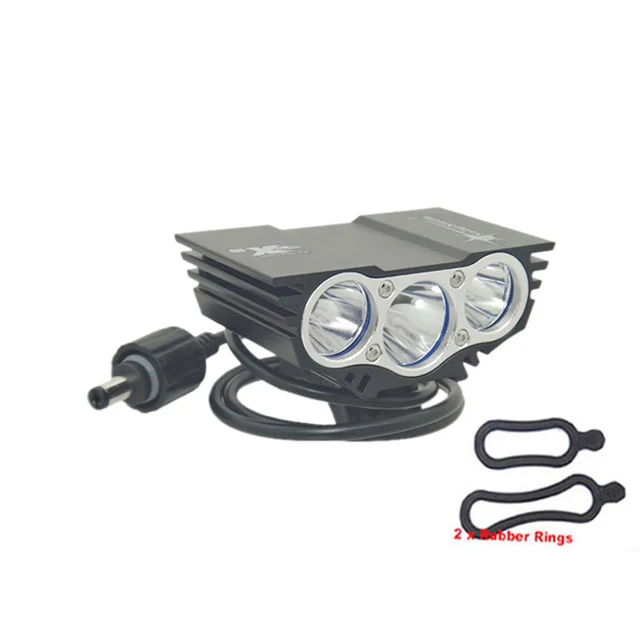 Cheap SolarStorm X3 T6 Head lights bike light 6000 lm XM-L 3T6 LED 4 Modes Bicycle light Front lamp