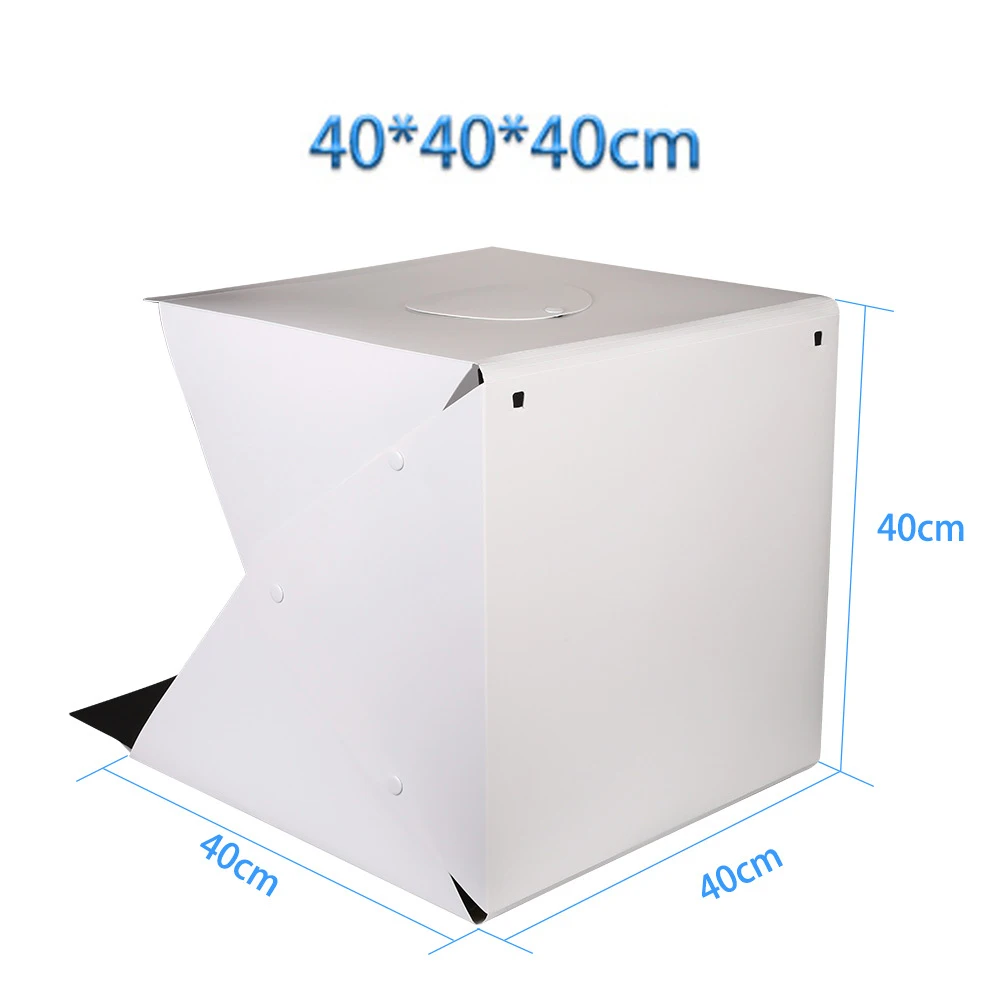 40*40 см большой размеры складной лайтбокс фотографии фото студия софтбокс набор для фото задний план фото коробка для SLR камера