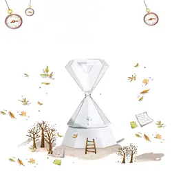 CLAITE красочные USB алмазные песочные часы тактильные ночника экономии энергии лампы Настольный Декор Atmostphere свет