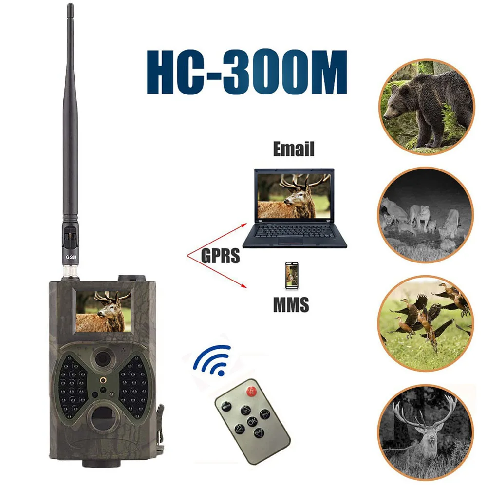 Tensdarcam Trail охотничья камера HC300M 940NM HD 1080P GPRS MMS цифровая инфракрасная камера s GSM 2,0 'lcd IR Hunter Cam