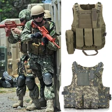Новинка охотничий военный страйкбол MOLLE нейлоновый боевой Пейнтбольный тактический жилет наружные продукты живой CS открытый жилет