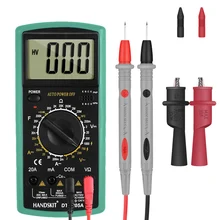 Portable Multimeter AC/DC Digital Multimeter Professional Ammeter Voltmeter Ohm Tester Meter LCD Display Backlight Multimetro lcd digital multimeter multifunctional tester meter backlight ac dc ammeter voltmeter ohm meter handheld lcd display multimeter