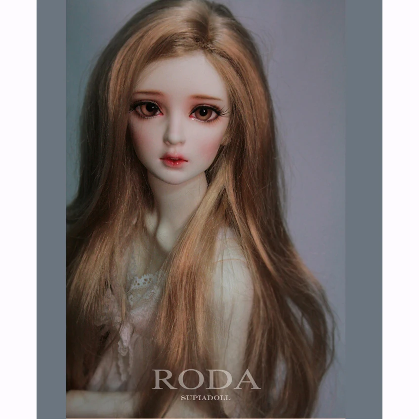 Allaosify bjd парик 1/3 1/4 1/6 высокой температуры парик Девушка Кукла с длинными волосами Парики