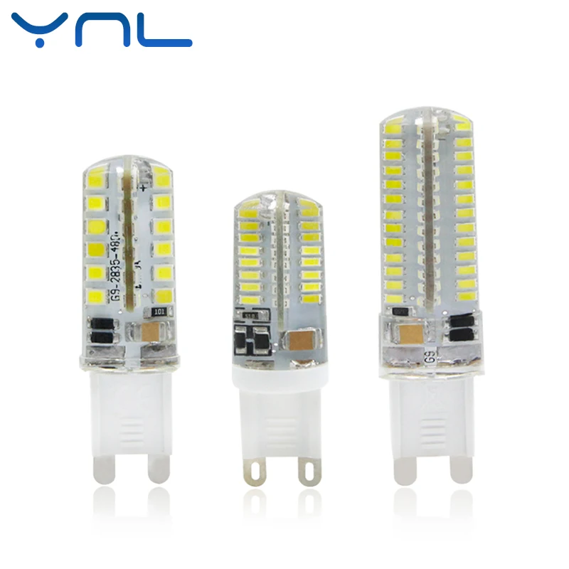 G9 LED Lamp AC 220V lampara led Bulb 7W 9W 10W SMD 2835 3014 48 64 104leds Lampada LED 360 degree Beam Angle led spotlight Bulb