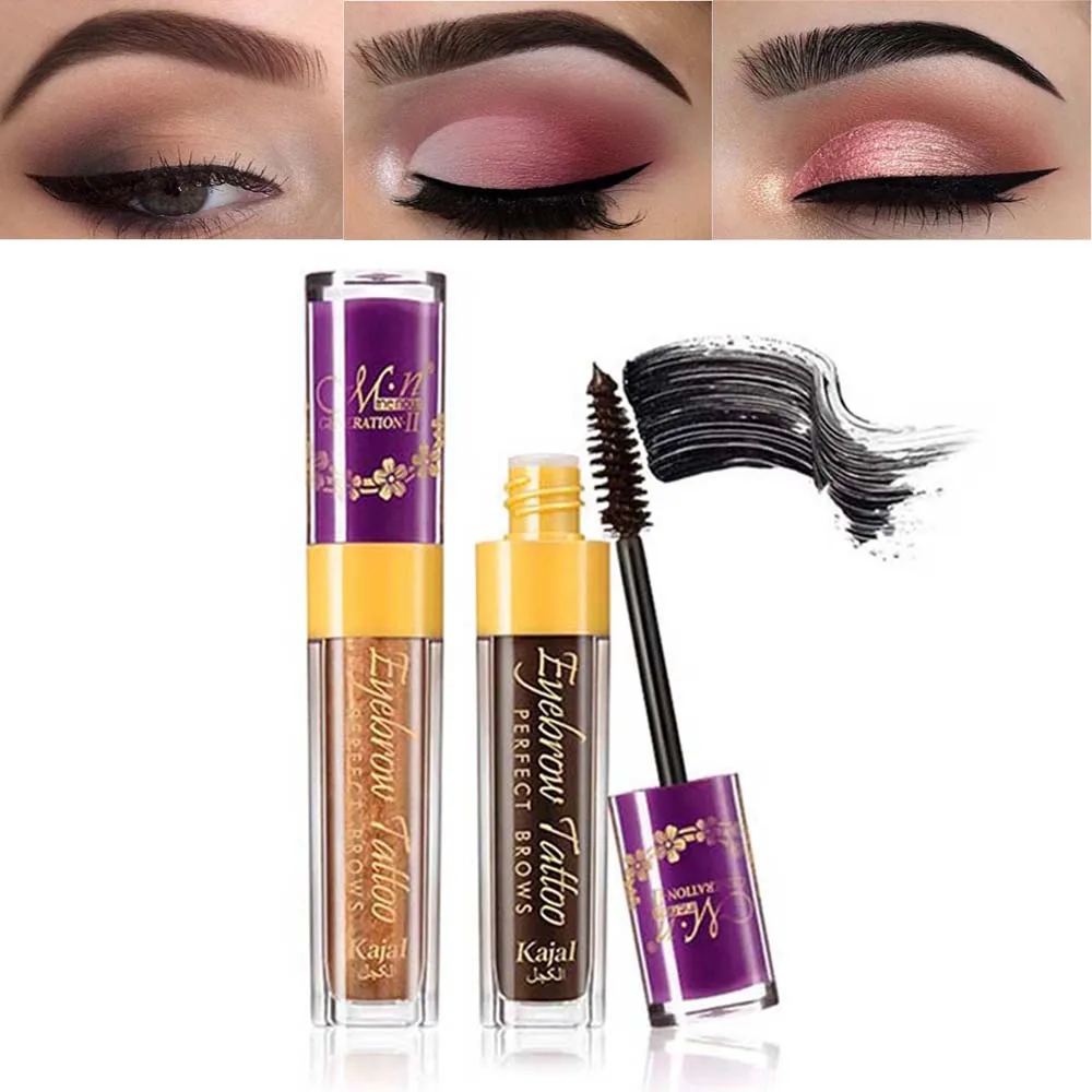 Menow brand makeup eyebrow tint waterproof 3 colors eyebrow gel cream