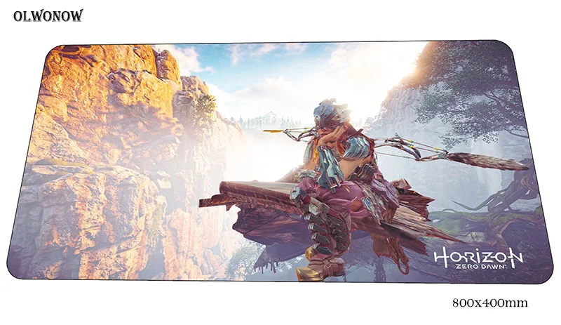 Horizon zero dawn коврик для мыши геймер 80x40 см игровой коврик для мыши locrkand notbook Настольный коврик Лидер продаж padmouse Игры Геймер коврики геймпад