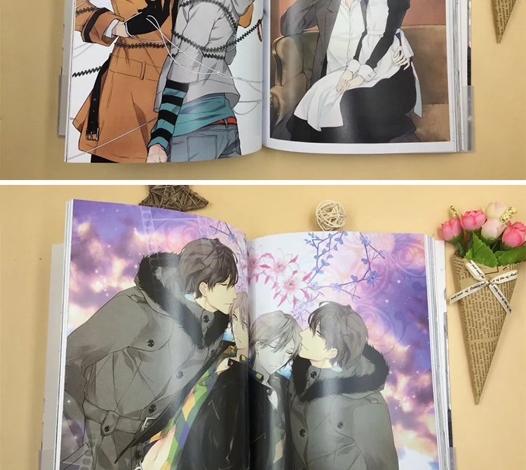 Аниме десять граф Artbook Shirotani Tadaomi Kurose Riku Fanart каталог брошюр иллюстрации артбук альбом фотографии подарок косплей