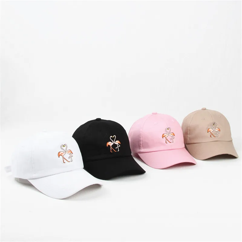 

2018 snapback hats for men embroidery Flamingo branded baseball cap women casquette unisex trucker hat bone masculino
