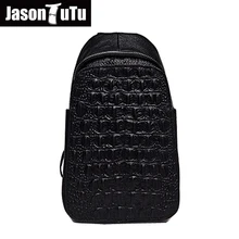 JASON/мужская сумка-пачка из натуральной кожи, сумка через плечо, путешествие для подъемов, слинг, нагрудный пакет, высокое качество, мужские сумки-мессенджеры HN17