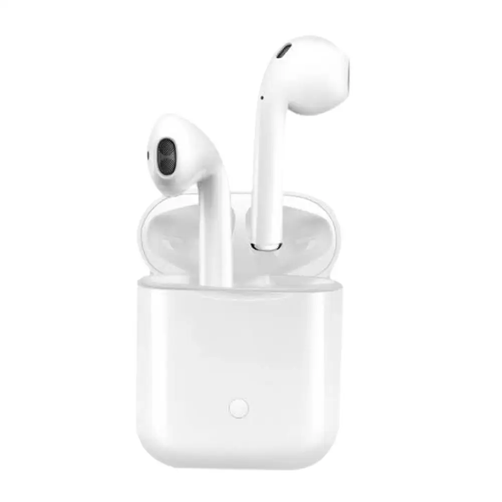 Sports Wireless Charging Portable Earphone Touch Type Bluetooth Earphones Binaural Calls Smart With Mic | Электроника