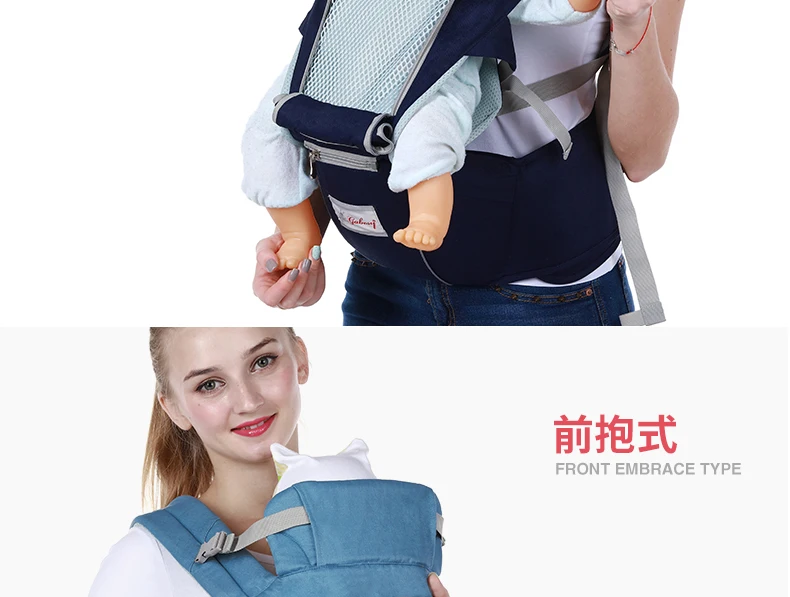 Эргономичный слинг для младенцев эргономичный рюкзак-переноска для новорожденных с ночным рефлексом