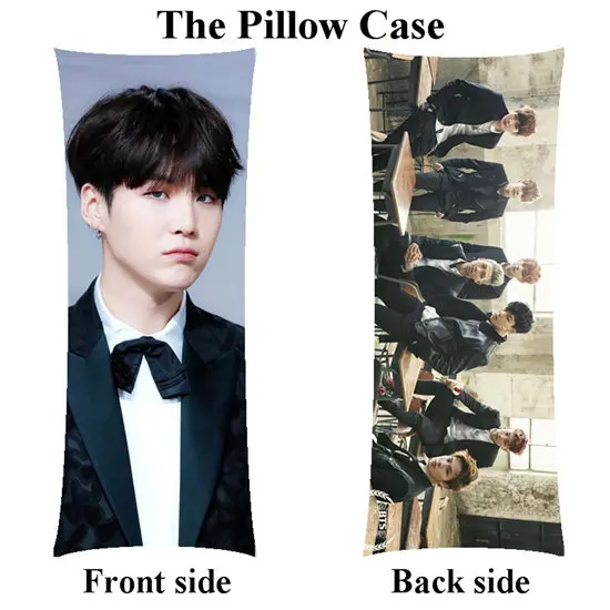 Boyfriend Bangtan Boys SUGA Only наволочка на заказ - Цвет: Pillowcase