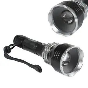 New2000 LM 5-Mode Cree T6 LED Flashlight Torch SET +2x 18650 Battery + Charger #2014