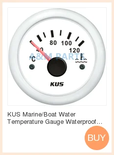KUS лодка термометр масла морской двигатель Температура масла индикатор 50-150 градусов 12 в 24 в 52 мм
