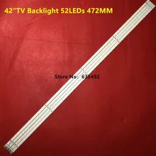 4 шт светодио дный полосы подсветки 42T09-05B для 73.42T09.005-4-SK1 73.42T09.004-4-SK1 T420HW07 V.6 панель 52 светодио дный s 472 мм