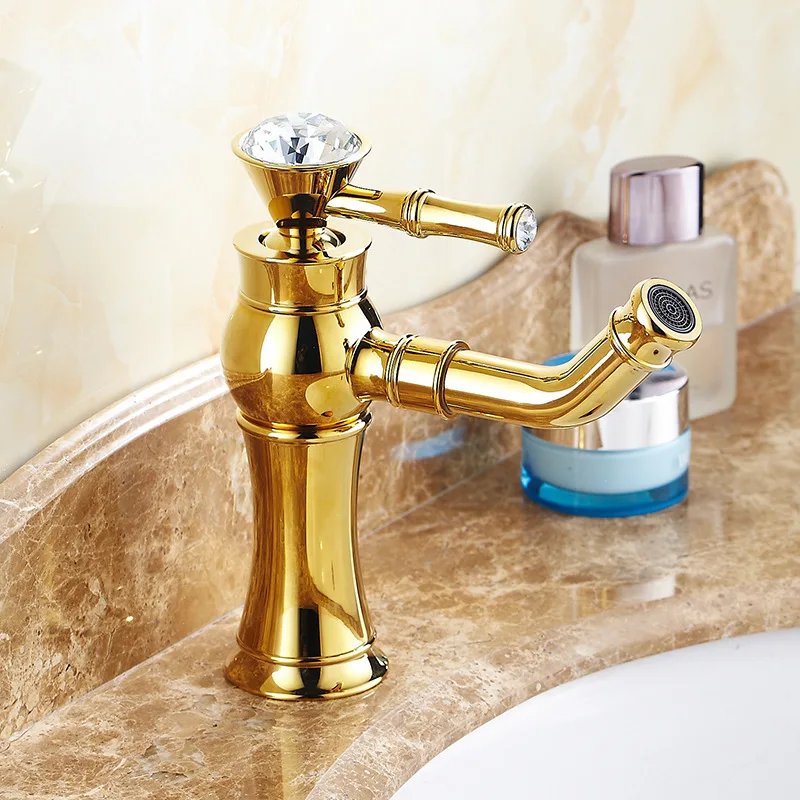 European retro classic art all copper gilt luxury retro antique crystal