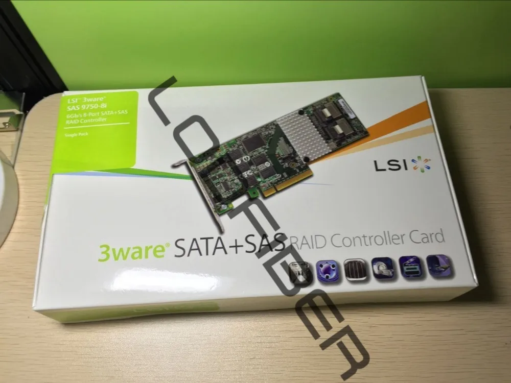 

LODFIBER for New LSI Logic Controller Card 3ware SAS 9750-8i 8Port 6Gb/s PCI-Express