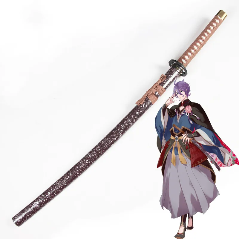 Touken Ranbu Online деревянный меч касэн Kanesada меч Косплэй реквизит Книги об оружии подходит для личного коллекция хобби Косплэй шоу